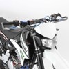 Zeta Drop Down Bend Aluminum Handguards for 7/8 Handlebars Titanium