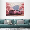 FeoYoed Car Tapestry Wall Hanging Decor Wall Art for Bedroom