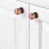 BUKOBYHE 10 Pack Antique Copper Cabinet Knobs Vintage Drawer Knobs
