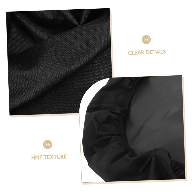 Gatuida Round Heavy Duty Fire Pit Cover Fireproof Oxford Cloth