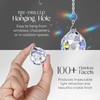 2 Pack Suncatchers Whit Hanging Chains for Windows - Hanging