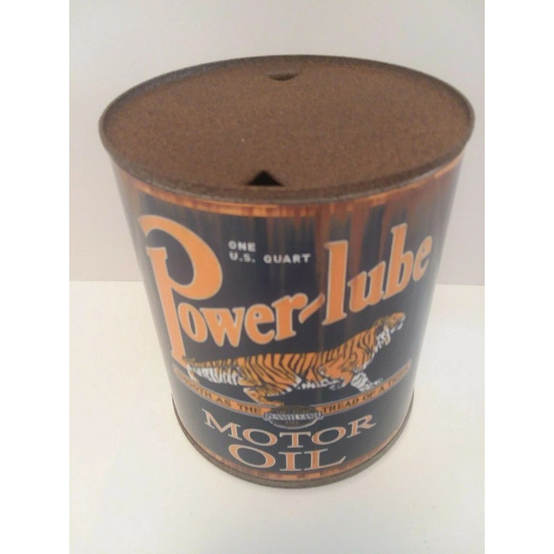 Powerlube Rusty Powerlube Motor Oil Can 1 qt. - (
