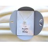 I am a Daughter of a King silver Necklace, Crown