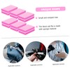 IWOWHERO 50pcs Double-sided Nail Buffer Block Files for Manicure and