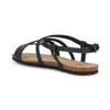 Geox Girls' D Brionia Low B Flat Sandal, black