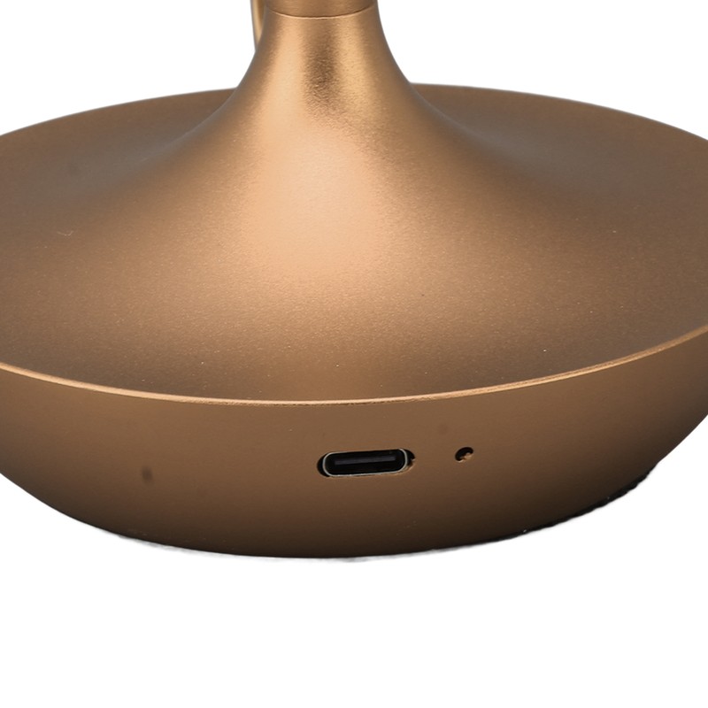 Cordless Table Lamp Innovative Candle Shape 3 Levels Brightness Dimmable