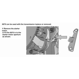 Laser 8070 Flywheel Locking Tool - for JLR Diesel Engines