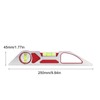 Bubble Level 90 180 Degree High Precise Leveling Tool Aluminum