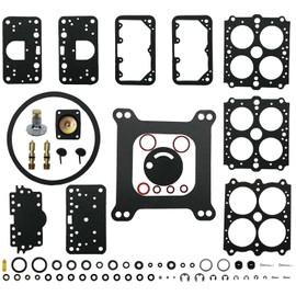 CSMATEYEAH Carburetor Rebuild Kit Compatible with Holley 4160 Series Vacuum Secondary Carbs 570, 600, 650, 1850 3310 9776 80457 80670 80508