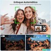 Cámara Digital 4K 48MP, Pantalla Dual IPS de 2.4"+1.3", con