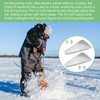 YXYYXY 10 Inch Stainless Steel Ice Auger Replacement Blades, Compatible