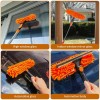 2 in 1 Squeegee Window Cleaner Window Cleaning Duster Kit