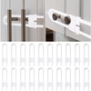 Whaline 20Pcs Cabinet Locks for Babies Child Safety Cabinet Locks