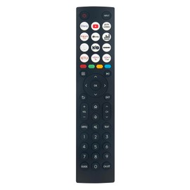 AULCMEET ERF2M36H Replacement Voice Remote Control Compatible with Hisense 4K OLED Smart TV A22480Y, 50E7KQ A22521A,55A6KA22451F,55A6K A23111D