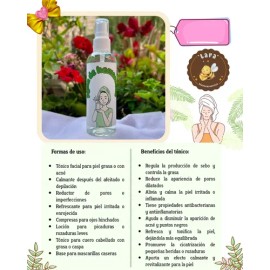 Agua De Hemamelis Tónico Facial Con Atomizador