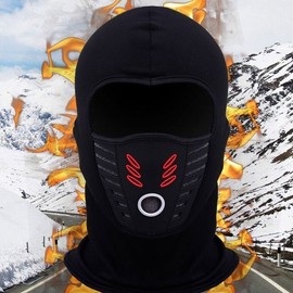 Thermal Airflu Balaclava Fleece-lined Warm Warmer for Motorcycles, Skis, and Sports, Bicycles / 방한 에어플루 바라클라바 기모안감 따뜻한 오토바이 스키 스포츠용 방한워머 자전거