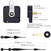 High Torque Quartz Clock Movement Kit - 12" Spade Hands,