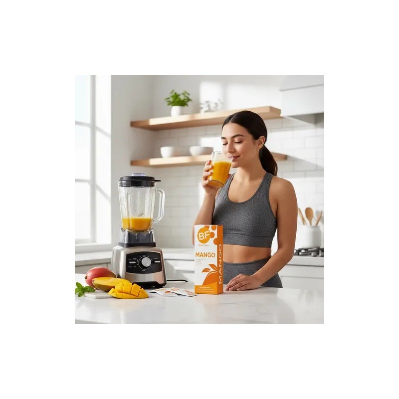 Black Fusion Jugo Mango, Fenogreco, Espirulina, L-carnitina