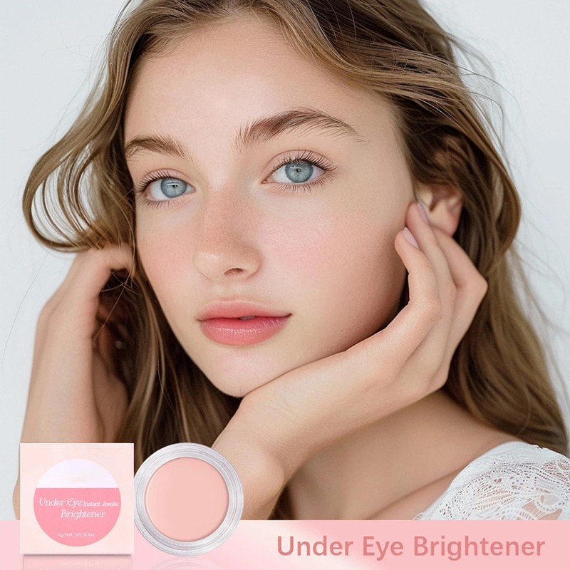 Dark Circle Correcting Concealer in Light Pink Vegan Cream -