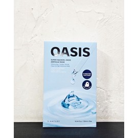 Esnature S-Nature Super Aquagel Oasis Ampoule Mask 1 sheet (20 pieces) / 에스네이처 수퍼 아쿠아겔 오아시스 앰플 마스크 1매 20개