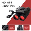 30x60 Compact Binoculars Clear Low Light Vision Easy Focus Portable