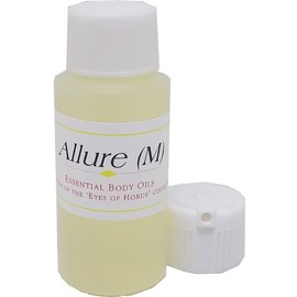 Allure - Type C For Men Scented Body Oil Fragrance [Flip Cap - Light Gold - 1 oz.] - ID#23687