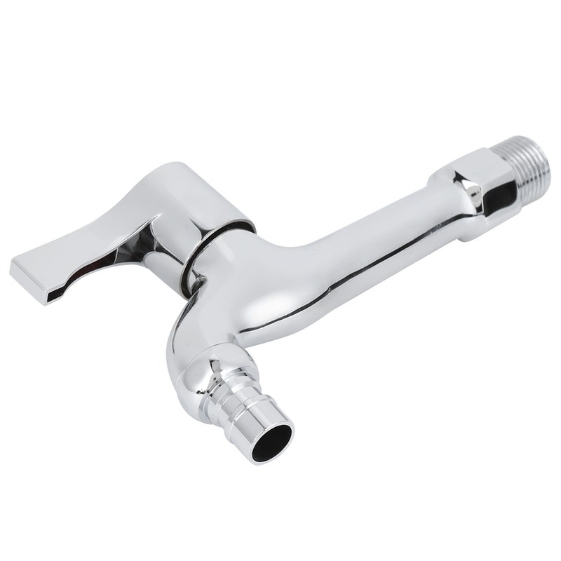 G1/2in Copper Electroplating Single Cold Faucet Washing Machine Faucet Tap