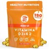 Vitamin D 150 Capsules - Vitamin D3 K2 Capsules –