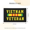 Vietnam Veteran Flag 3X5 Ft Double Sided Garden Flag Banner