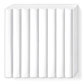 STAEDTLER Polymer Modelling Clay - FIMO Effect - Oven Bake Clay - Translucent White - 57g Block, 8010-014