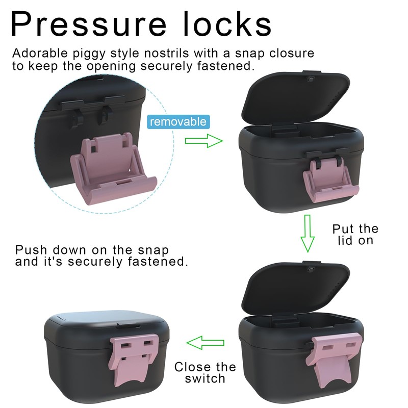 BVN Leakproof Denture Cup, Upgraded Carrying Storage, Denture Cup for