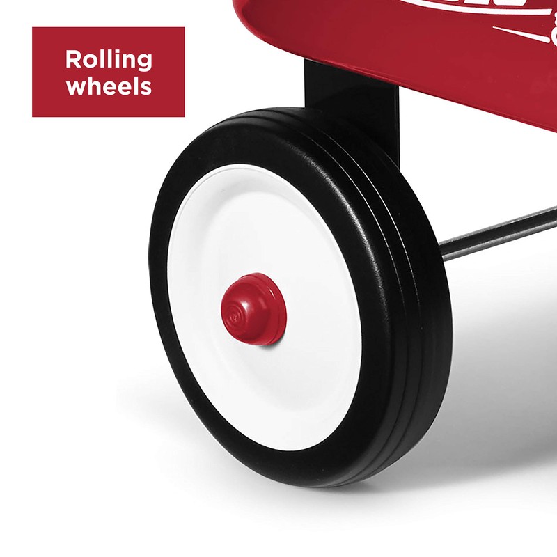 Radio Flyer Miniature Kids Wagon 12.5”, Toy Wagon with Wheels,
