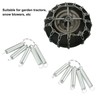 2pcs Tire Chain Tensioner Stainless Steel 23cm High Accuracy Chain