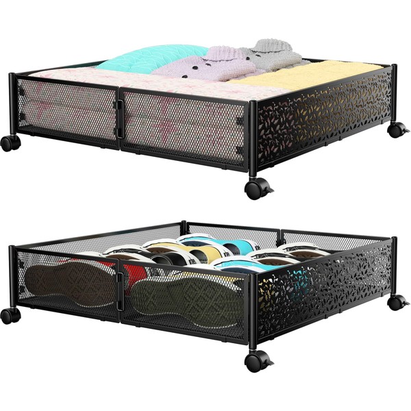 Under Bed Storage, Under the Bed Storage Containers with Wheels,