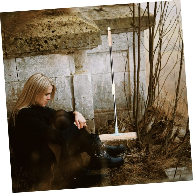 COLLBATH Garden Steel Wire Brush No Handle 2.5cm High Bristles