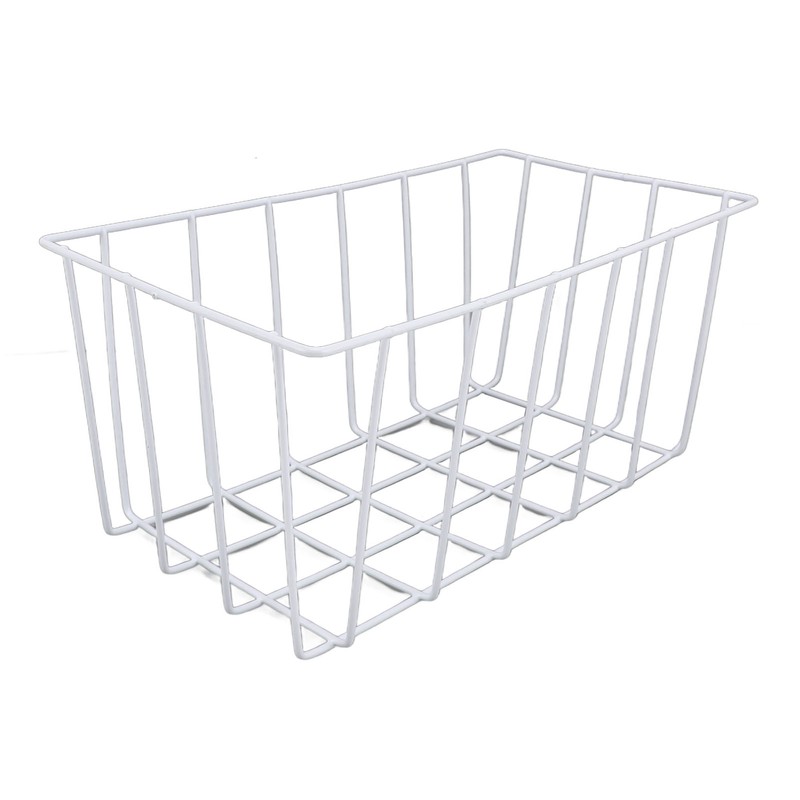 Freezer Storage Basket Refrigerator Divider Organizer Bin Metal Wire Separation