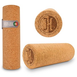 JUCKER HAWAII Balance Board Cork Roll Trick Wave - Yoga & Fascia Training // Cork Roll // Fascia Roll // Massage Roller // Cork from Portugal