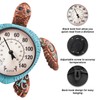 MUMTOP Outdoor Thermometer, Turtle Outside Wall Thermometer for Patio Yard