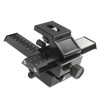 Macro Focusing Rail Slider 4 Way Magnesium Aluminum Alloy Close