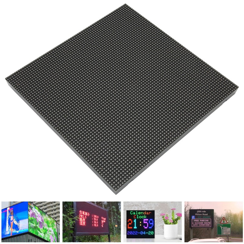 LED Matrix Panel 4096 RGB LEDs Full Color Adjustable Brightness
