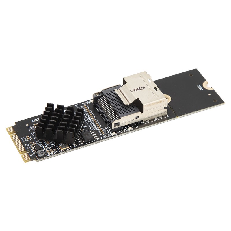 M.2 NVME to SFF 8087 SATA3.0 Expansion Card 4 Port