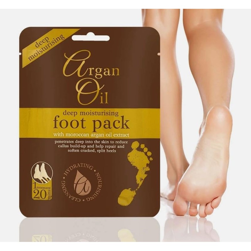 Multi Pack Deep Moisturising Foot Pack with Moroccan Argan Oil