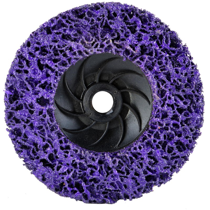 12 Pack, 4.5" x 5/8"-11 Strip Disc, Grinding Disc for