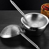 Colander Spoon 3mm Aperture 304 Stainless Steel Fine Filter Comfortable