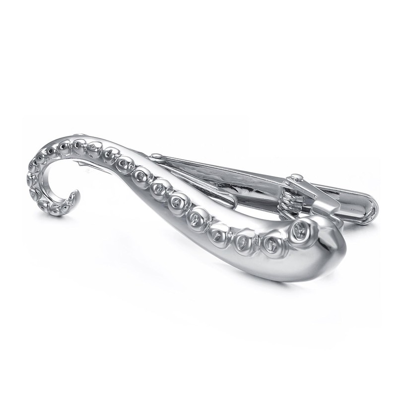 Yoursfs Necktie Clip, Octopus Leg, Animal Tie Pin, Stylish, Men's