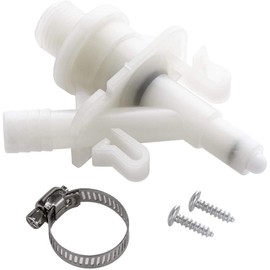 LicBund 385311641 Water Valve Kit for 300 310 320 Series Pedal Flush Sealand Marine Toilet