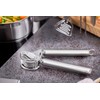 Rösle 12895 Stainless Steel Garlic & Ginger Press with Scraper