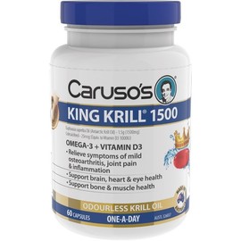 Caruso’s Natural Health Caruso's King Krill 1500mg One A Day Cap X 60