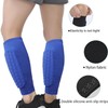 2Pack Soccer Shin Guards Shin Pads,IGUGIG Calf Compression Sleeve with