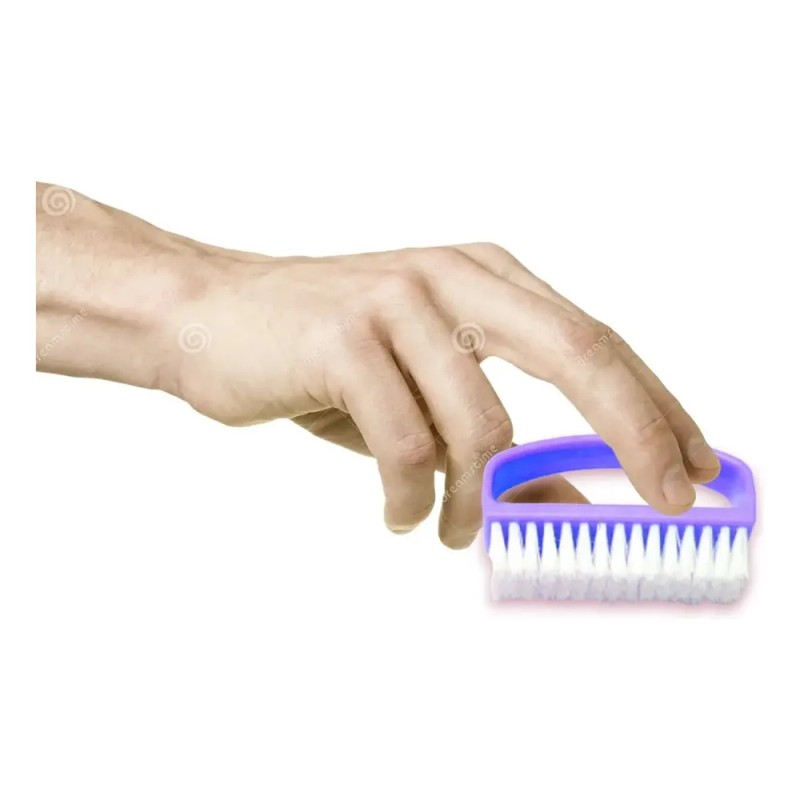 3 Cepillos Multifunciones Para Uñas, Manos, Limpieza Hogar